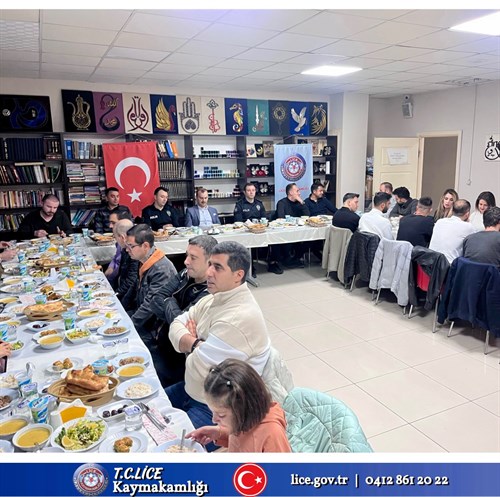 İlçe Emniyet Amirliği Personellerimizle İftar Yemeği