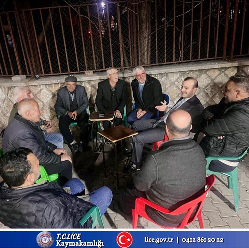 Lice Çarşı Esnaf ve Vatandaş Ziyareti