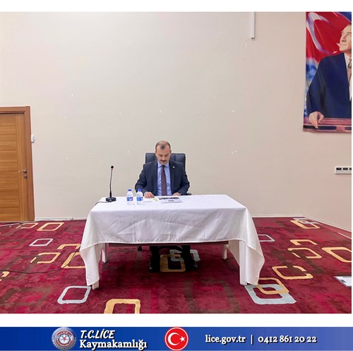 İlçemiz Mahalle Muhtarları Toplantısı